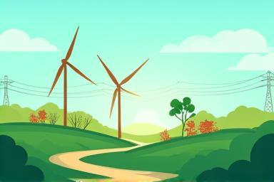Headline image for news article on India's renewable energy targets.